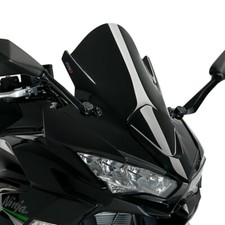 Racingscheibe Z für Kawasaki Ninja 650 20-23 schwarz Puig