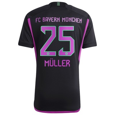 Maillot Domicile FC Bayern Munich 22/23 - Numéro 25 Müller - Homme - Neuf Avec Licence Officielle