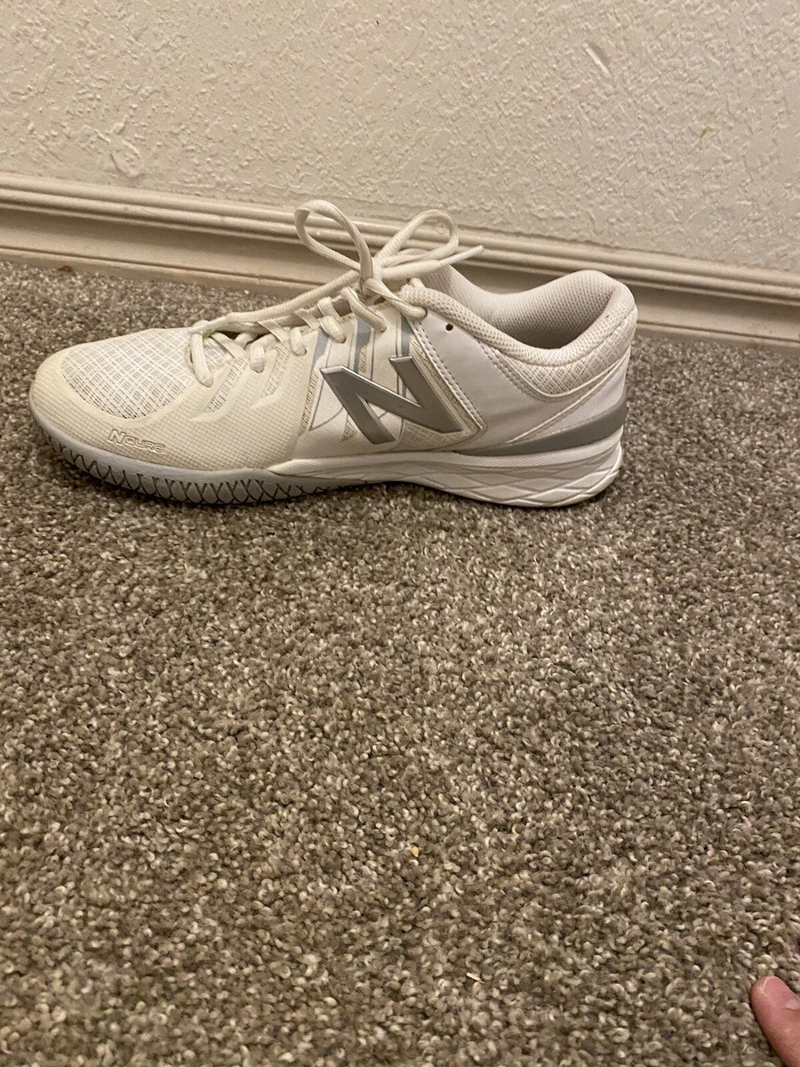 New Balance Womens 1006 Tennis Sneakers White Natural Size