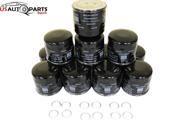 Juego de 12 filtros de aceite y juntas originales OEM Subaru Outback Legacy SVX 12 CYL 95-19 Foto 3 de 4