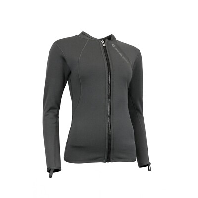 T2 CHILLPROOF LONG SLEEVE FULL ZIP TOP - DAMEN XS