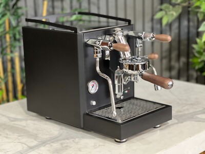 QUICK MILL RUBINO 1 GROUP ESPRESSO COFFEE MACHINE BRAND NEW BLACK