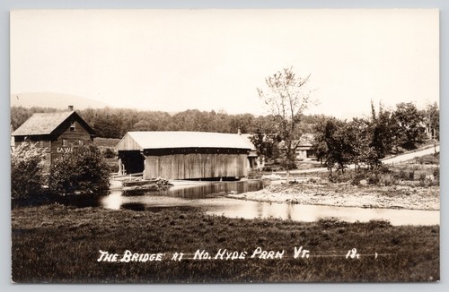 Überdachte Brücke North Hyde Park VT Vermont