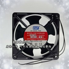1 pcs EWT AC AXIAL Fan EW12038A2BH AC 220-240V 20W 12038 12CM 2 Wire