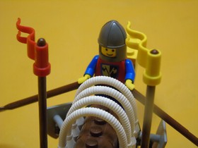 Vintage 1987 LEGO #6049 Legoland Viking 100% Complete (M)