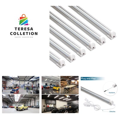 LED Shop Light, 3Ft 30W 4000LM 5000K, Daylight White Hight Output Linkable fo...