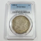 1888 O PCGS MS64 - Morgan Dollar $1 US Coin #49561A