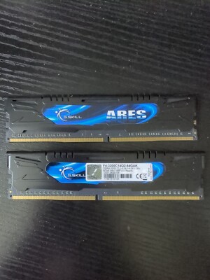Desktop Ram 3200mhz Cl14 Ram ARES 16GB (2x8GB) DDR4 XMP 3200MHz