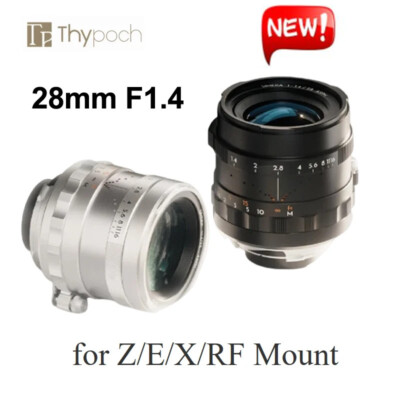 Thypoch Simera 28mm 35mm F1.4 ASPH Full Frame Lens Canon RF,Nikon