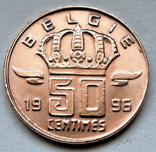 Belgien ( DEU) 50 Centimes 1996, Bronze, vz