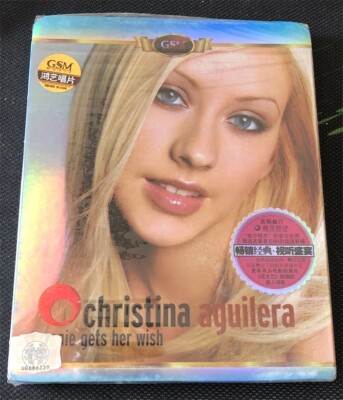 Christina Aguilera genie gets her wish China First Edition DVD Sealed Very Rare