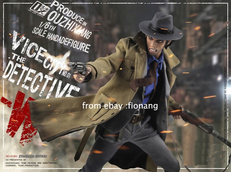 COOMODEL X 1/6 NO.VC002 Action Figure Vice City Detective W