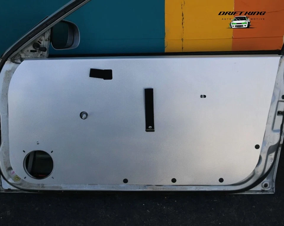 Paneles de puerta de aluminio para Honda Civic 96-00 cupé escotilla EK EJ tarjeta ventana manual Foto 3 de 3