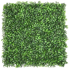 20x20" Artificial Faux Milan Leaves Greenery Fence Screen Wall Decor Panel