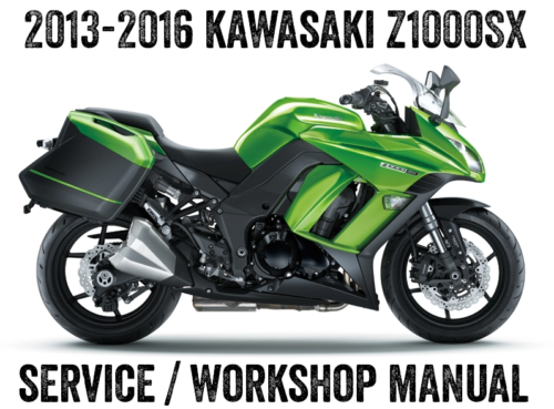 2013-2016 Kawasaki Z1000SX Z1000 SX Workshop Service Repair Manual eBook PDF CD - Picture 1 of 2