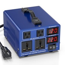 1500 watt Voltage Conversion Transformer Heavy-Duty Step-up/Step-Down AC 1500W
