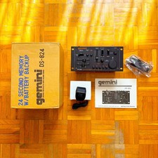 Gemini DS-824 Sampler 1992 top collector  s condition with box and accessories 