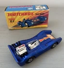 Matchbox Lesney Superfast 61 Blue Shark in original box