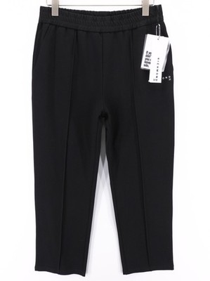 JOHN RICHMOND Men Pants M Black Elastic Waist All Season Logo Pocketed Fit I