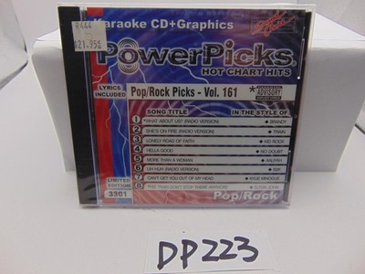 Karaoke Cd + G New Sound Choice Powerpicks pop & Rock Volume 161