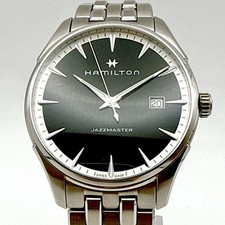 A125 HAMILTON JAZZMASTER Hamilton Jazzmaster Gent Black Dial Quartz Men's Watch 2