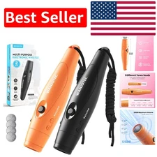 Battery Operated Whistle with Lanyard - Ideal for Sports, Training & Camping