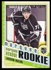 Jordan Nolan 2012-13 O-Pee-Chee Rookie Card!!