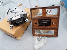 1973-1978 Ford Ltd Radio Hvac Control Dash Bezel Trim Woodgrain 2 Amfm Stereo