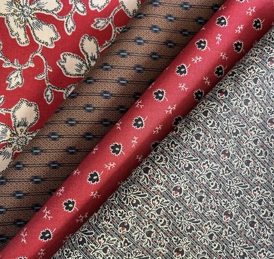 Carolina By Jo Morton For Andover Bundle Of 4 Half Yards - 12