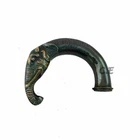 Antique Brass Elephant Victorian Only Handle For Wooden Walking Stick Cane