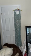 Aqua/ Teal prom dress. Never worn, Tags still on.