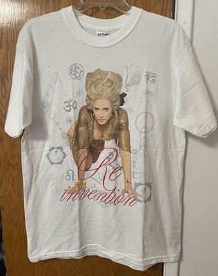 MADONNA RE INVENTION TOUR 2004 Los Angeles Concert T SHIRT Promo