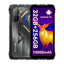 Blackview ROCK 3 Rugged Smartphone 32GB+256GB Termocamera 10000mAh Telefono NFC