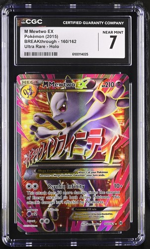 M Mewtwo-EX graded CGC 7 for sale on eBay