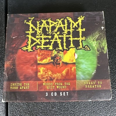 Napalm Death: 3 CD Box Set, Inside The Torn Apart, Words From The Exit Wound,