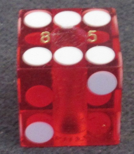 Casino Die from the Mashantucket Pequot Foxwoods Resort Casino - Retired