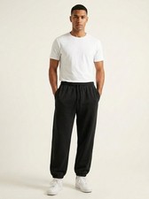 New Mens Trouser Fleece Elasticated Joggers Jogging Bottoms Track Pants S-5XL UK