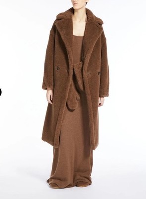 MAX MARA Teddy Bear Icon Coat In Tobacco Size M Orig. $4460 NWT | eBay