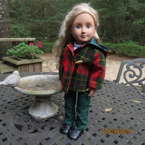 OOAK Handmade Outfit for 18" Dolls - Amer Girl Our Generation Journey Girls