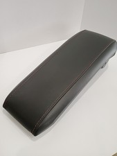 2010-2015 Chevy Equinox Gmc Terrain Center Console lid Black/Red Stitch OEM 