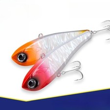 3PCS Winter Fishing High Pitch VIB Lures 10g 17g 34g Rattling Sinking Vibration