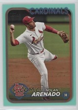 2024 Topps Series 1 Aqua Nolan Arenado #118 09j5
