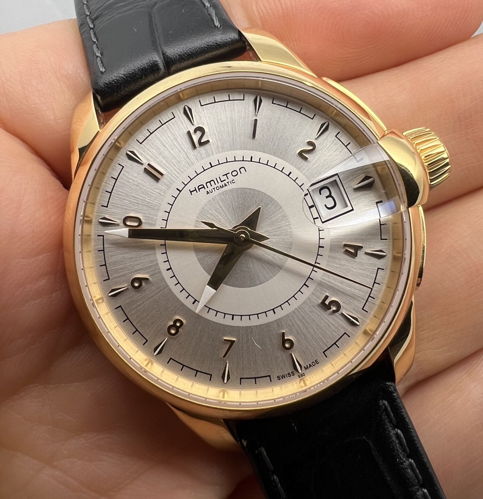 HAMILTON RAILROAD AUTOMATIC REF H404450 AMERICAN … - image 4