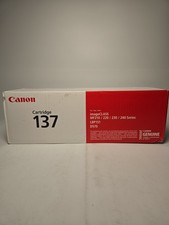 Genuine Canon 137 Black Laser Printer Toner Cartridge