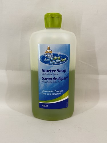 Mr Clean Auto Dry 20oz 600 Ml Large Bottle Starter Soap Refill Half Full