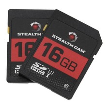 STEALTH CAM  16-GB SD Card, 2 Count