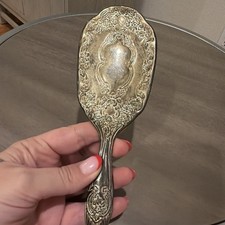 Silver Plated Hairbrush Godinger Vintage