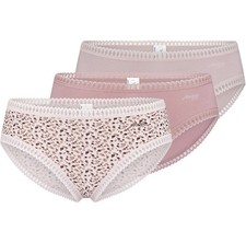 Sloggi GO Crush Damen Hipster Unterhose 3er Pack atmungsaktiv