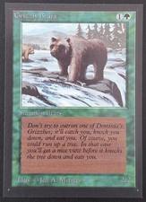MTG International Collector's Edition - Grizzly Bears - Mint - Never Played
