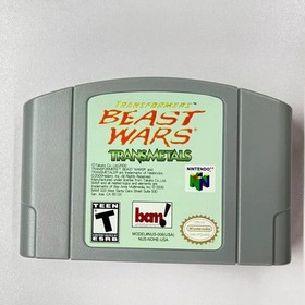 Transformers: Beast Wars - Transmetals - Nintendo 64 (N64) Timeless classic